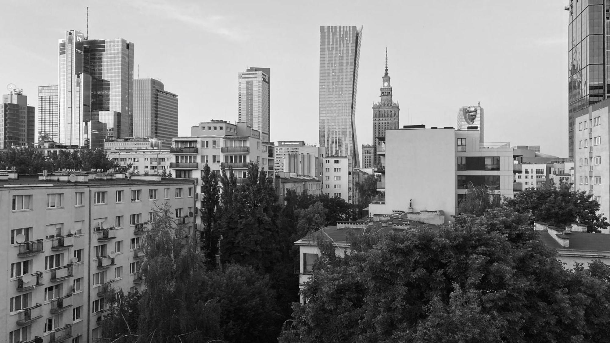 Centrum Panorama Studio Varsóvia Exterior foto
